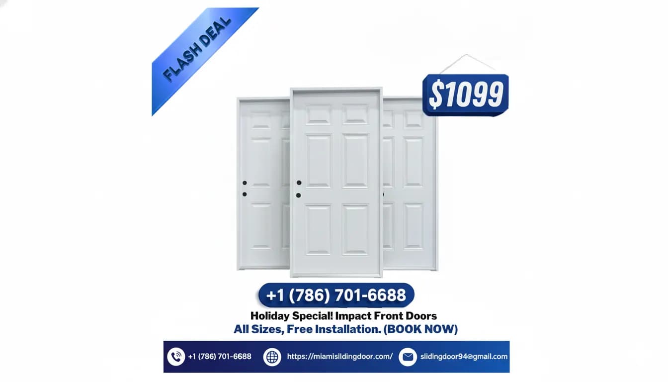 Hurricane Impact Doors in in Miami-Dade
