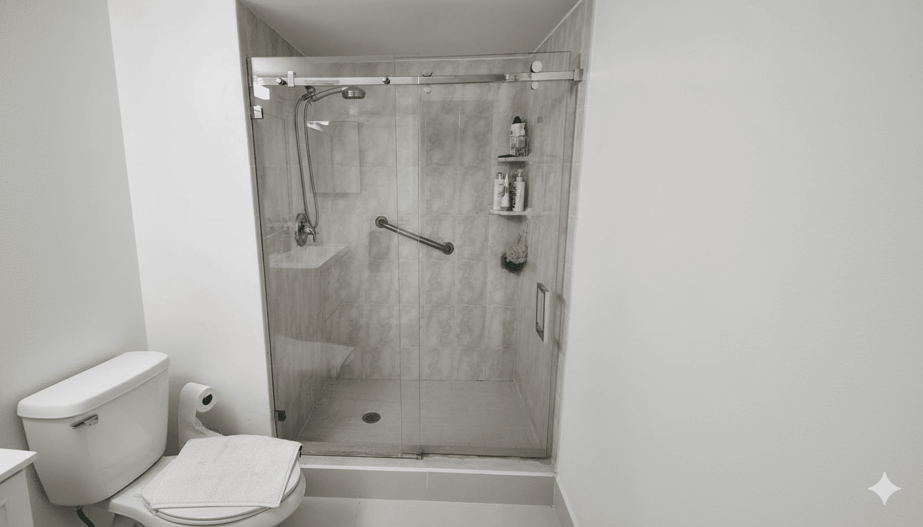 Frameless Shower Doors & Glass Enclosures in Anthony